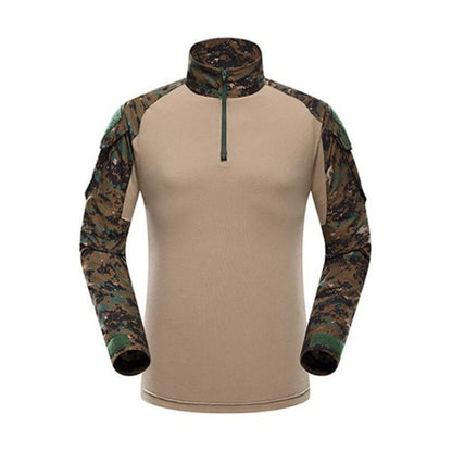 Camouflage Long Sleeve T-Shirts For Men