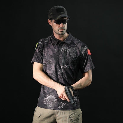 Men's Short Sleeve Tactical Hiking T-Shirts