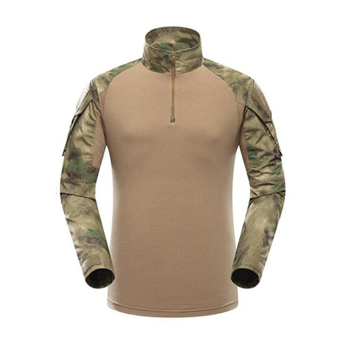 Camouflage Long Sleeve T-Shirts For Men