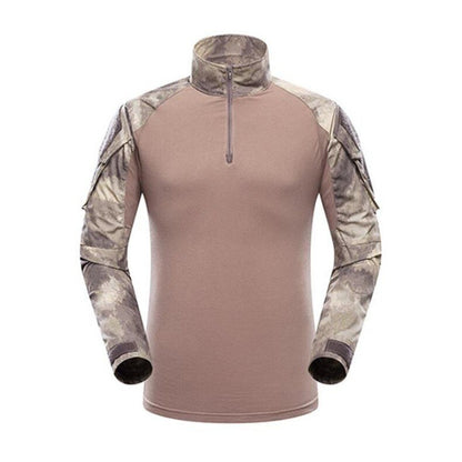 Camouflage Long Sleeve T-Shirts For Men