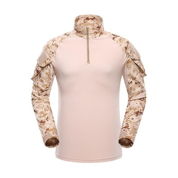 Camouflage Long Sleeve T-Shirts For Men