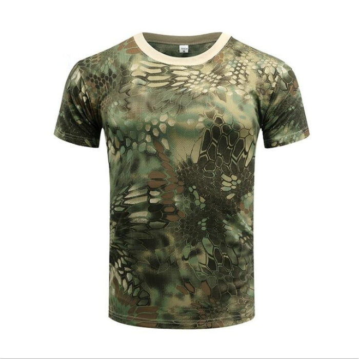 Outdoor Quick-Drying O-Neck Hiking T-Shirt