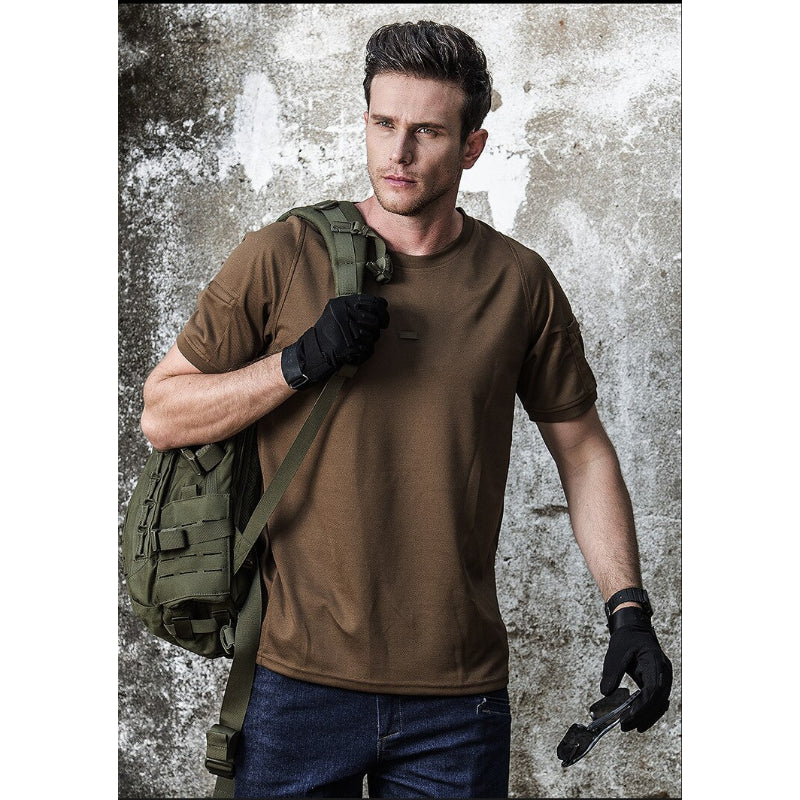 Tactical Military Outdoor Quick Dry O-Neck T-Shirts