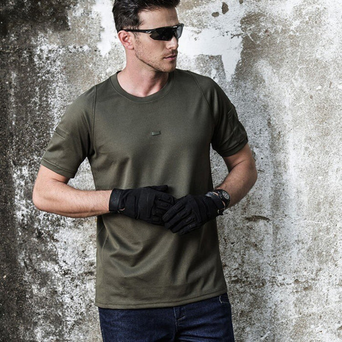 Tactical Military Outdoor Quick Dry O-Neck T-Shirts