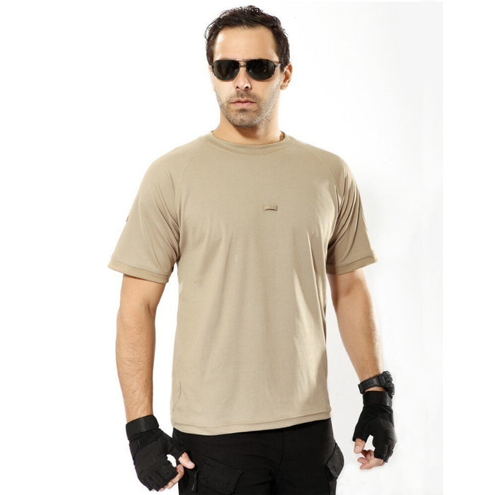 O-Neck Short Sleeve Sports T-Shirt