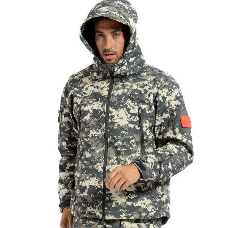 Tactical Camouflage Army Waterproof Military Jacket