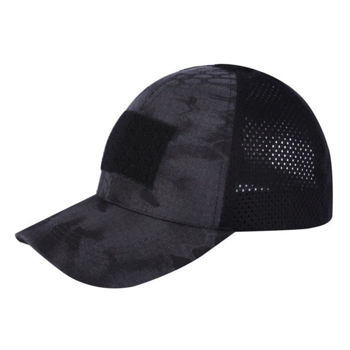 Outdoor Military Tactical Camo Mesh Cap