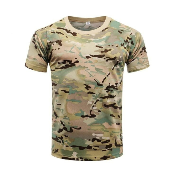 Outdoor Quick-Drying O-Neck Hiking T-Shirt