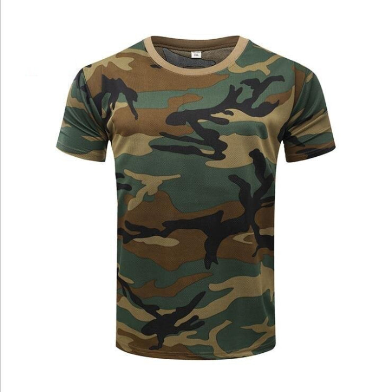 Outdoor Quick-Drying O-Neck Hiking T-Shirt