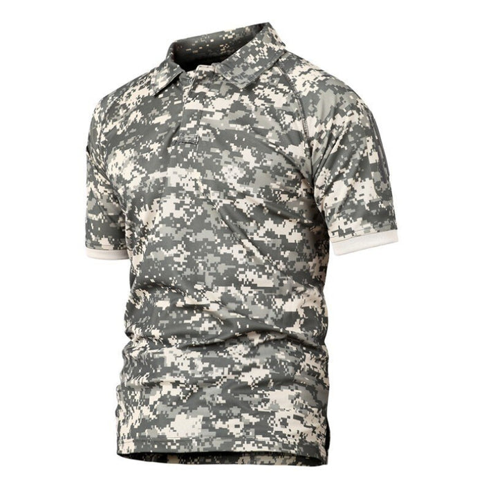 Summer Tactical Military Camouflage Hiking & Camping T Shirt