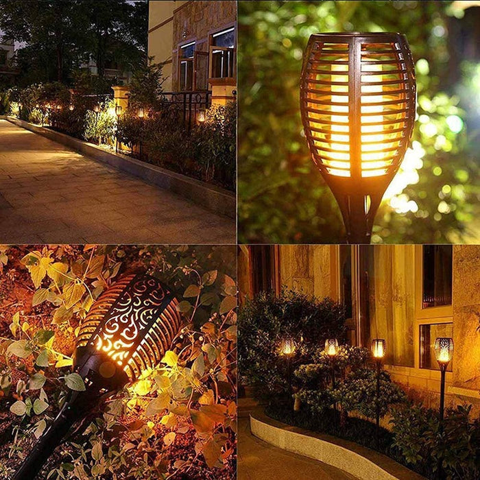 Home & Garden Solar Flame Flickering Torch