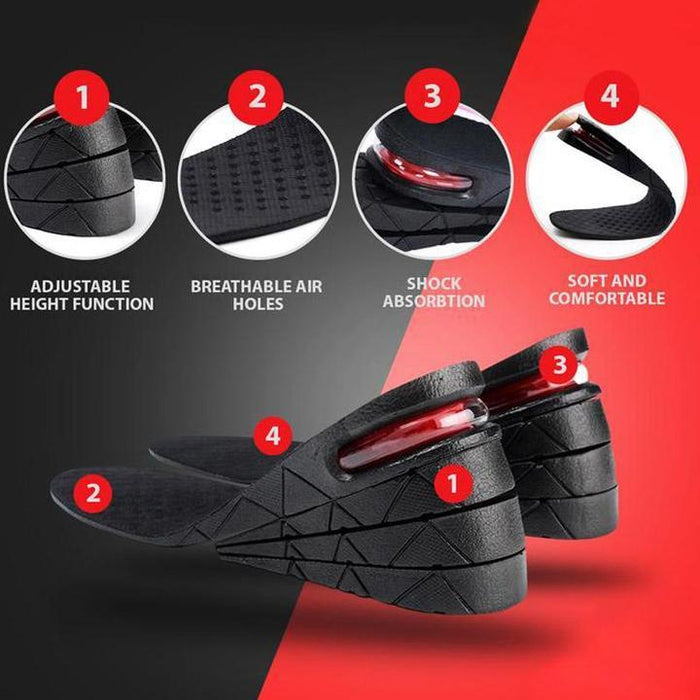 Adjustable Invisible Heightening Insoles ( Freely Cropped Size )