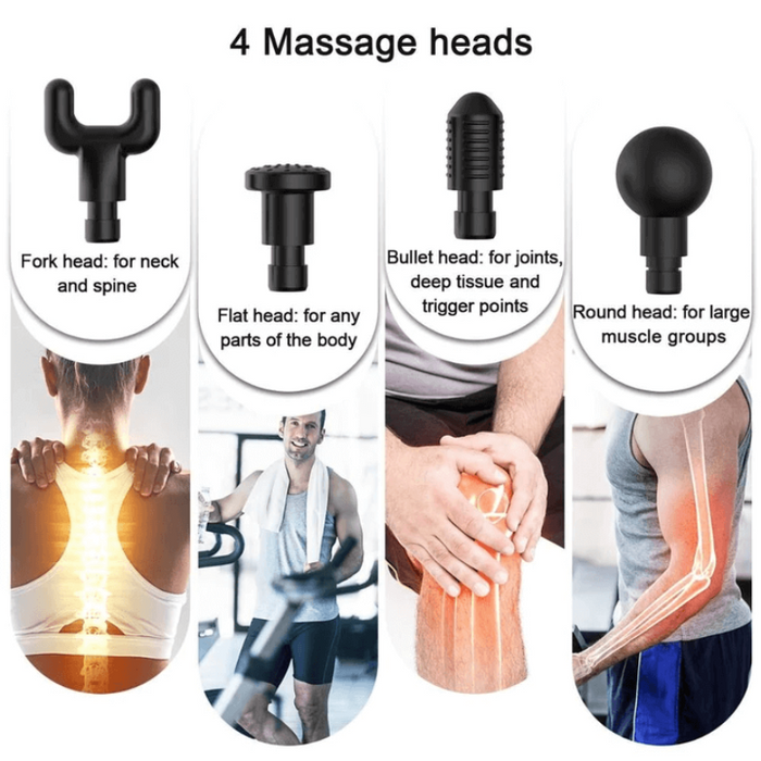 4-In-1 3-Speed Setting Full Body Massager