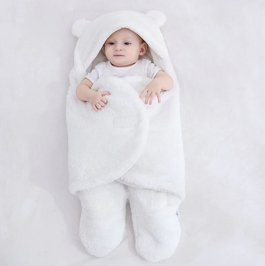 Ultra-Soft Fluffy Baby Sleeping Bag