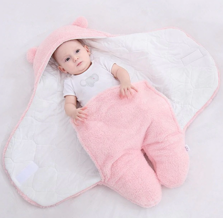 Ultra-Soft Fluffy Baby Sleeping Bag