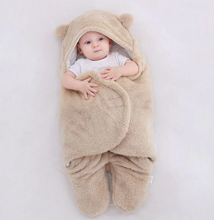 Ultra-Soft Fluffy Baby Sleeping Bag