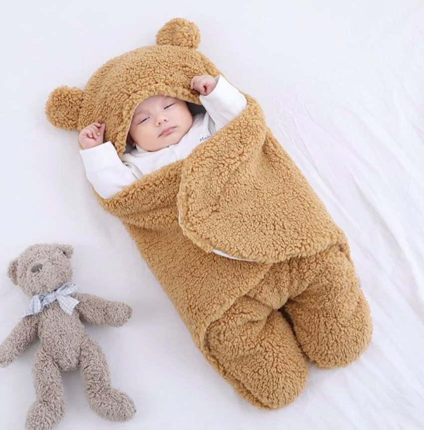 Ultra-Soft Fluffy Baby Sleeping Bag