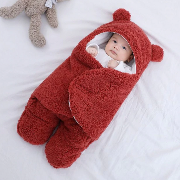 Ultra-Soft Fluffy Baby Sleeping Bag