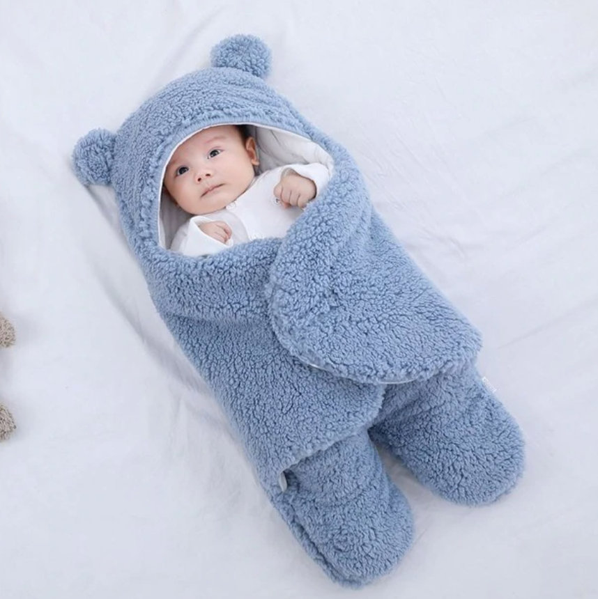 Ultra-Soft Fluffy Baby Sleeping Bag