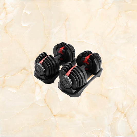 Durable Home Gym Resistance Dumbbell Set 52Lbs/90Lbs