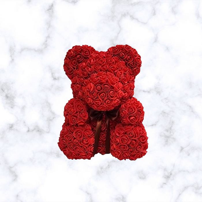 Lovely Rose Petal Teddy Bear