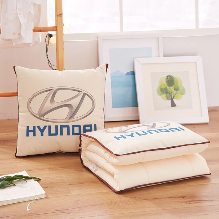 Car Logo 2-in-1 Multi-function Magic Pillow Blanket