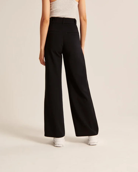 The Effortless Tailored Wide Leg Pants