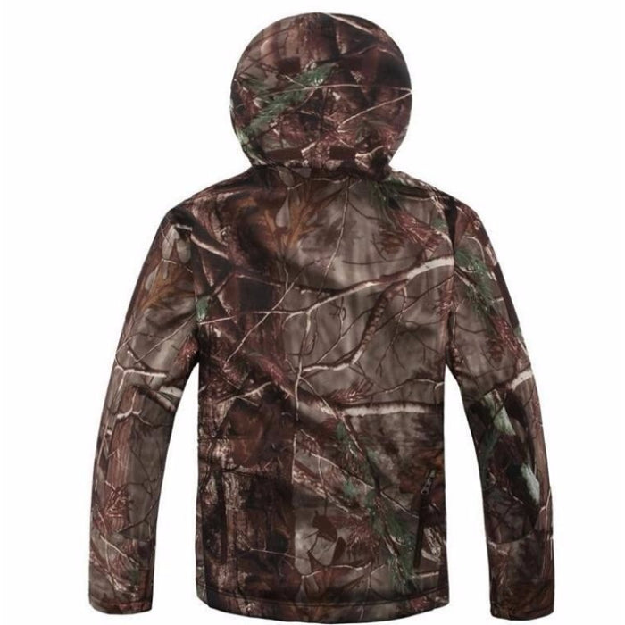 Softshell Camouflage Outdoor Jacket For Men