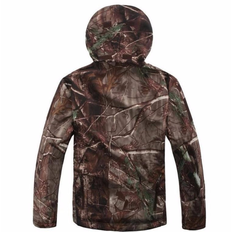 Softshell Camouflage Outdoor Jacket For Men